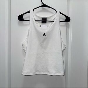 NWT Jordan Brand Women’s White Classic Logo Tank Top